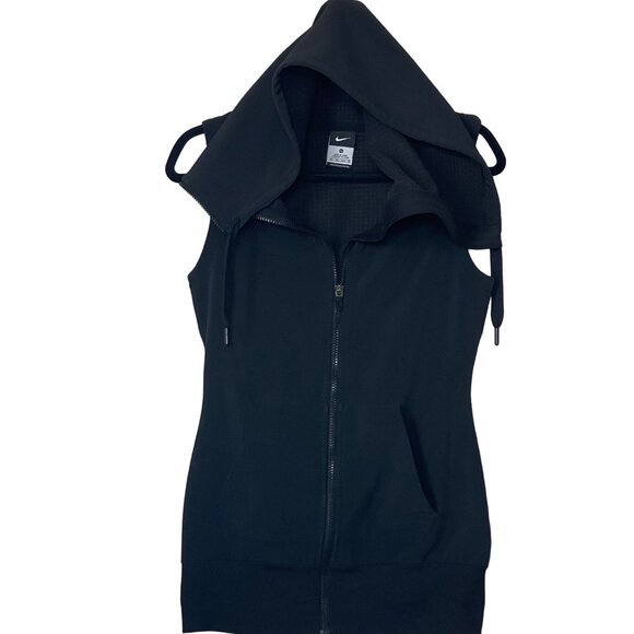 Nike Black Sphere Sleek Women's Training Vest Size X-Small Hiking Outdoors GUC - Picture 1 of 7